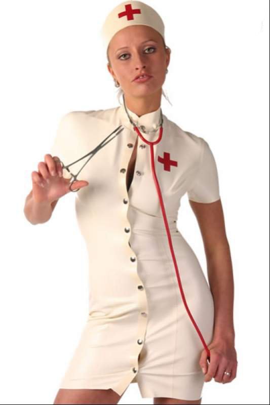 Униформа медсестры из латекса